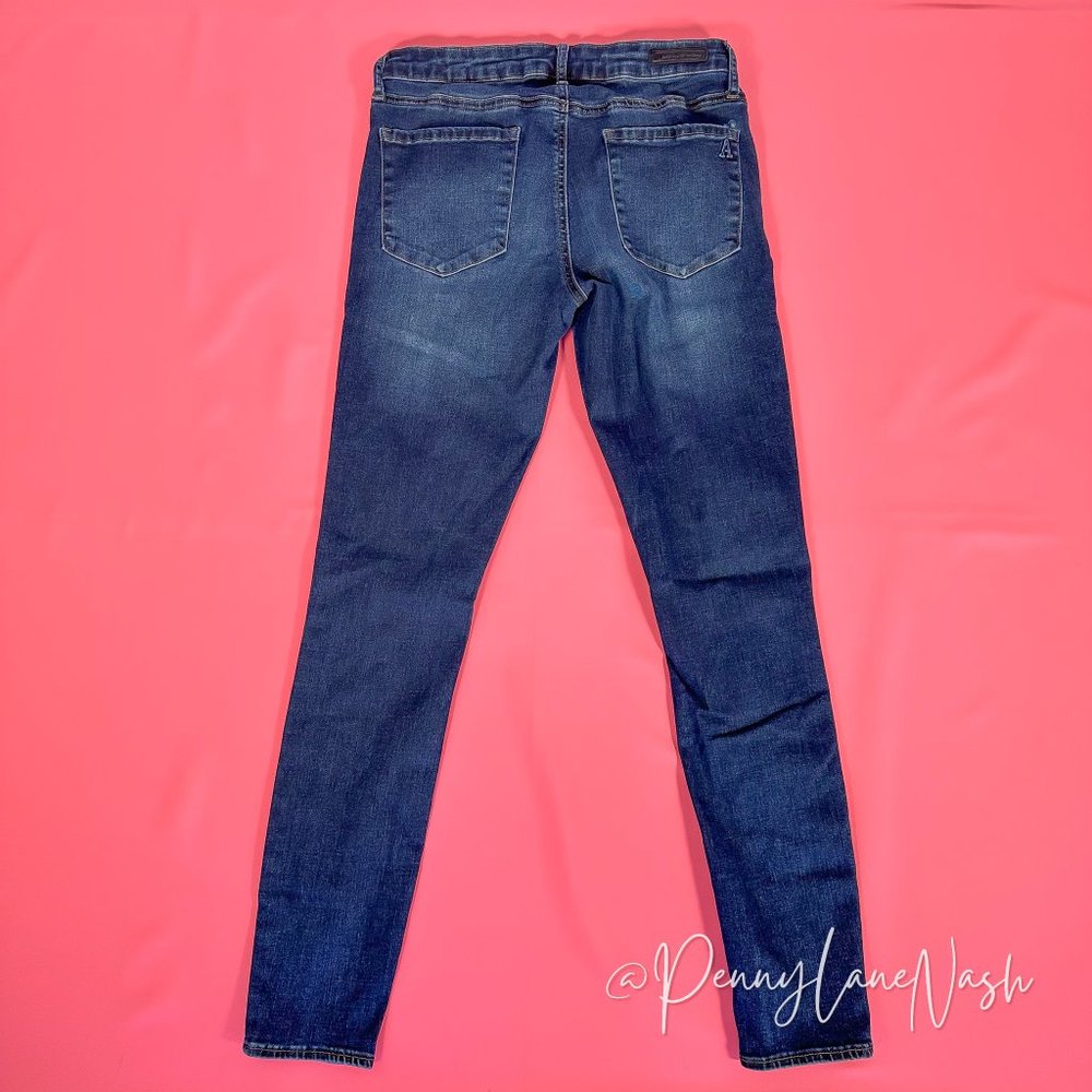 Articles of Society Mya Mid Rise Skinny Jeans Blue - Picture 11 of 13